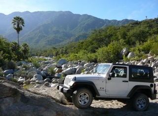 Viaje en jeep